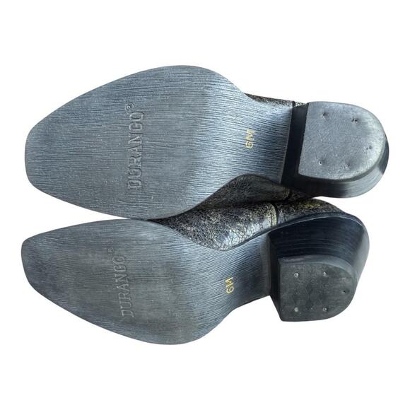 Durango Crush Bling Inlay Snip Toe Cowboy Boot Women size 6 - Picture 10 of 11